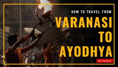 travel from varanasi to ayodhya